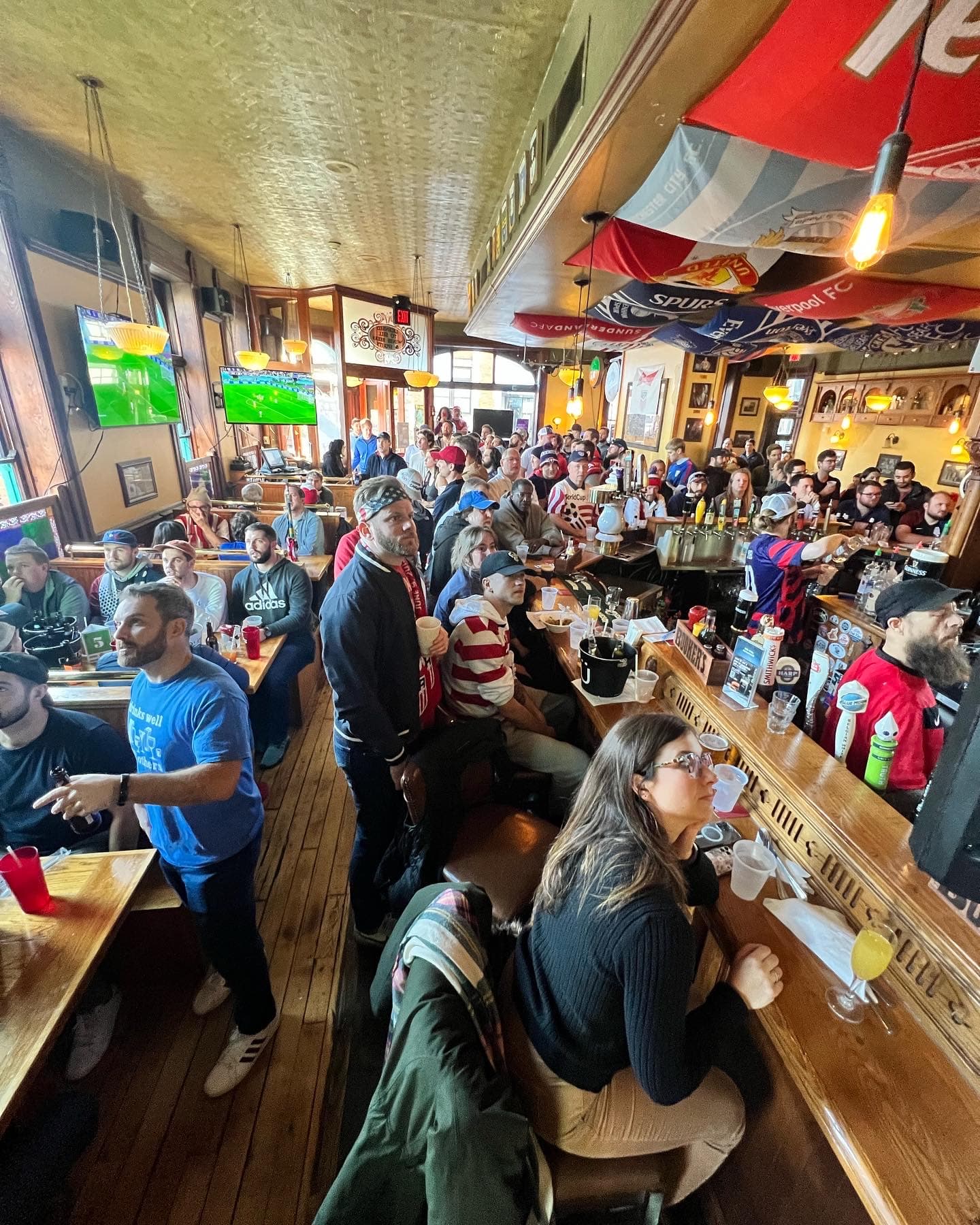 Main floor during World Cup 2022 watch party